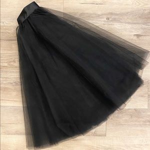 High Wasted Mid Calf TuTu Skirt